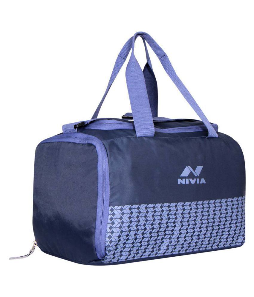 Nivia Large Polyester Gym Bag - Buy Nivia Large Polyester Gym Bag ...