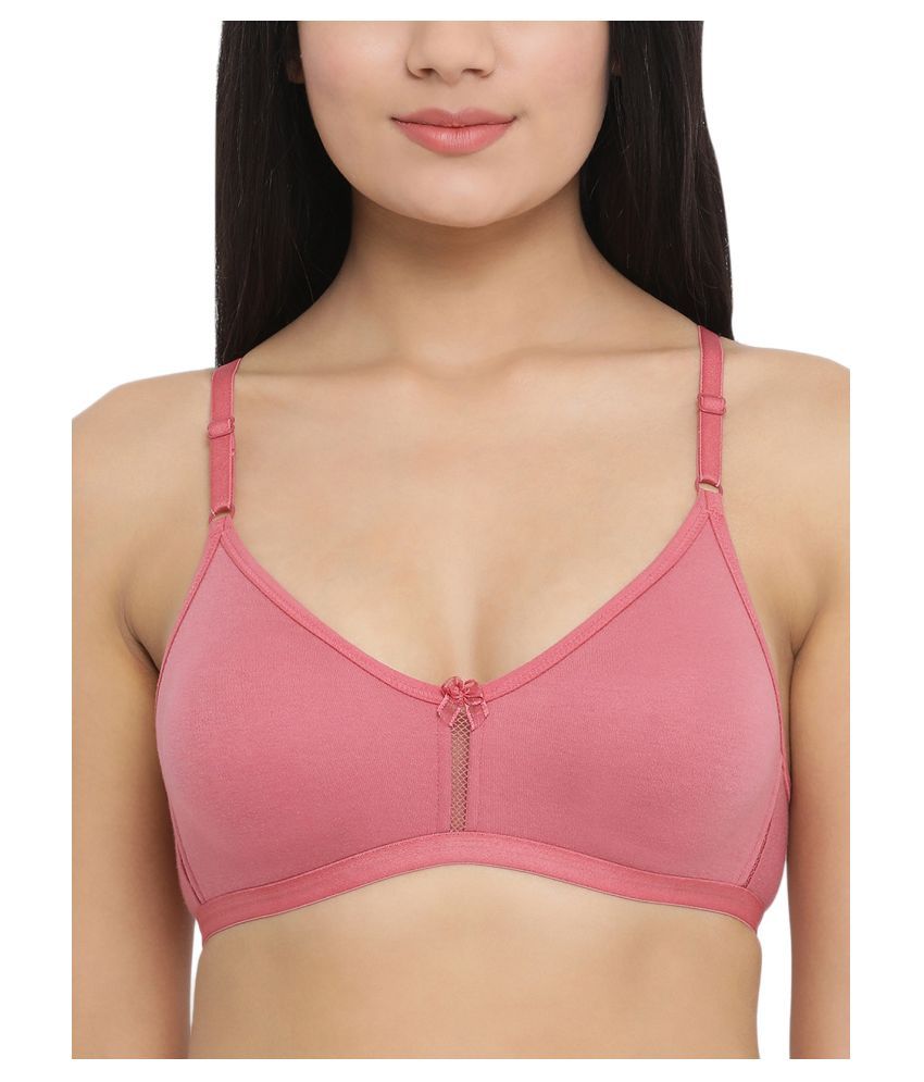     			Clovia Cotton T-Shirt Bra - Pink