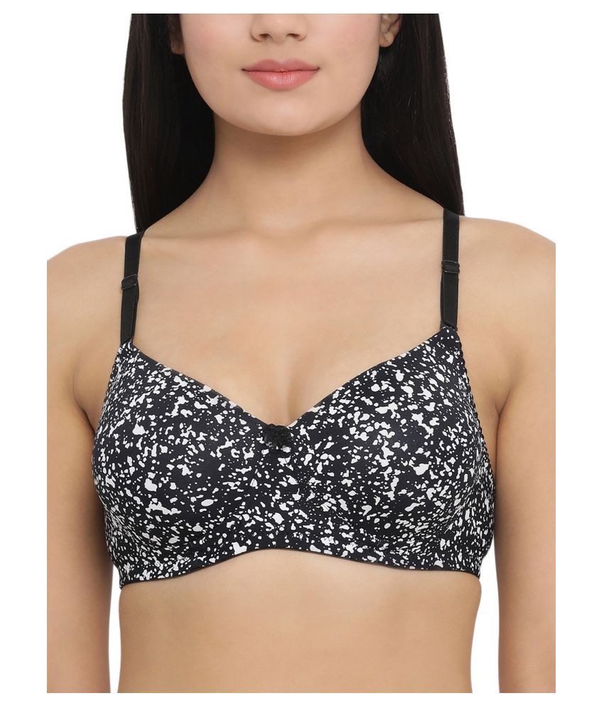     			Clovia Polyamide T-Shirt Bra - Black