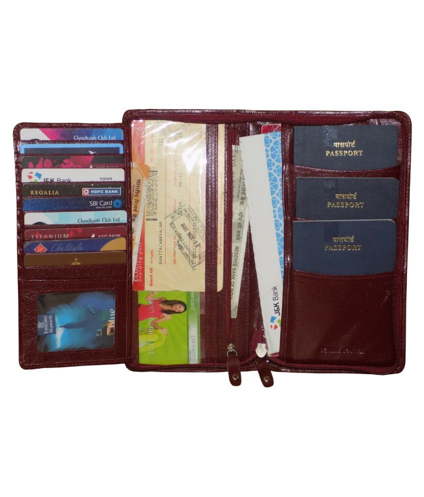 Style 98 Leather Maroon Passport Holder Buy Style 98 Leather Maroon