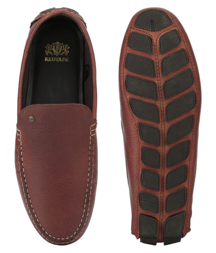 red tape brown shoe polish
