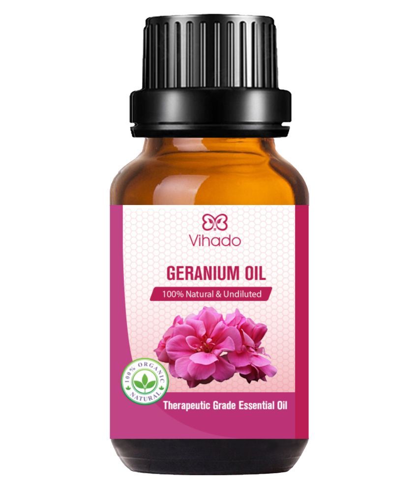 Vihado GERANIUM OIL Essential Oil 15 mL Buy Vihado GERANIUM OIL