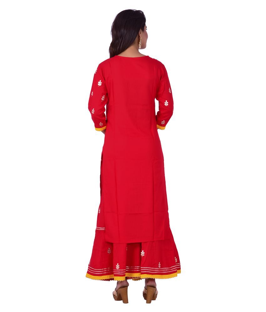 snapdeal kurti with plazo