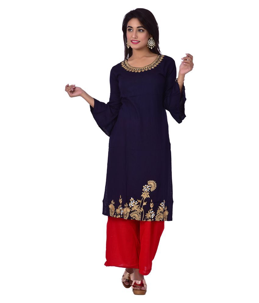 kurti plazo suits