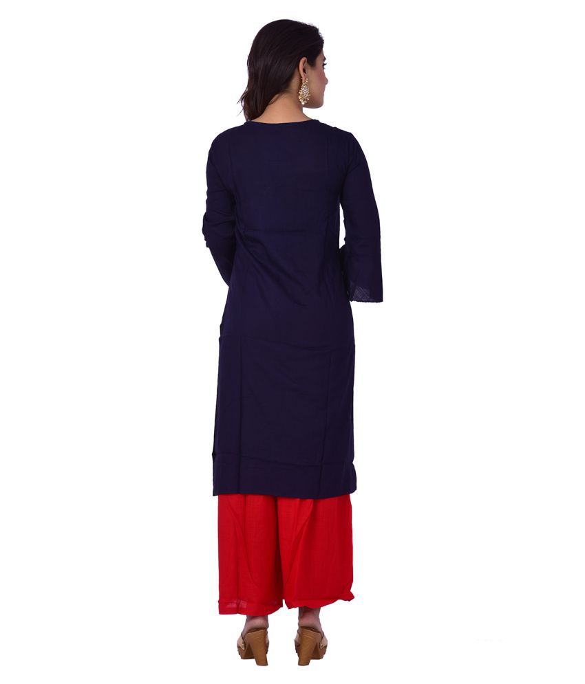snapdeal kurti with plazo
