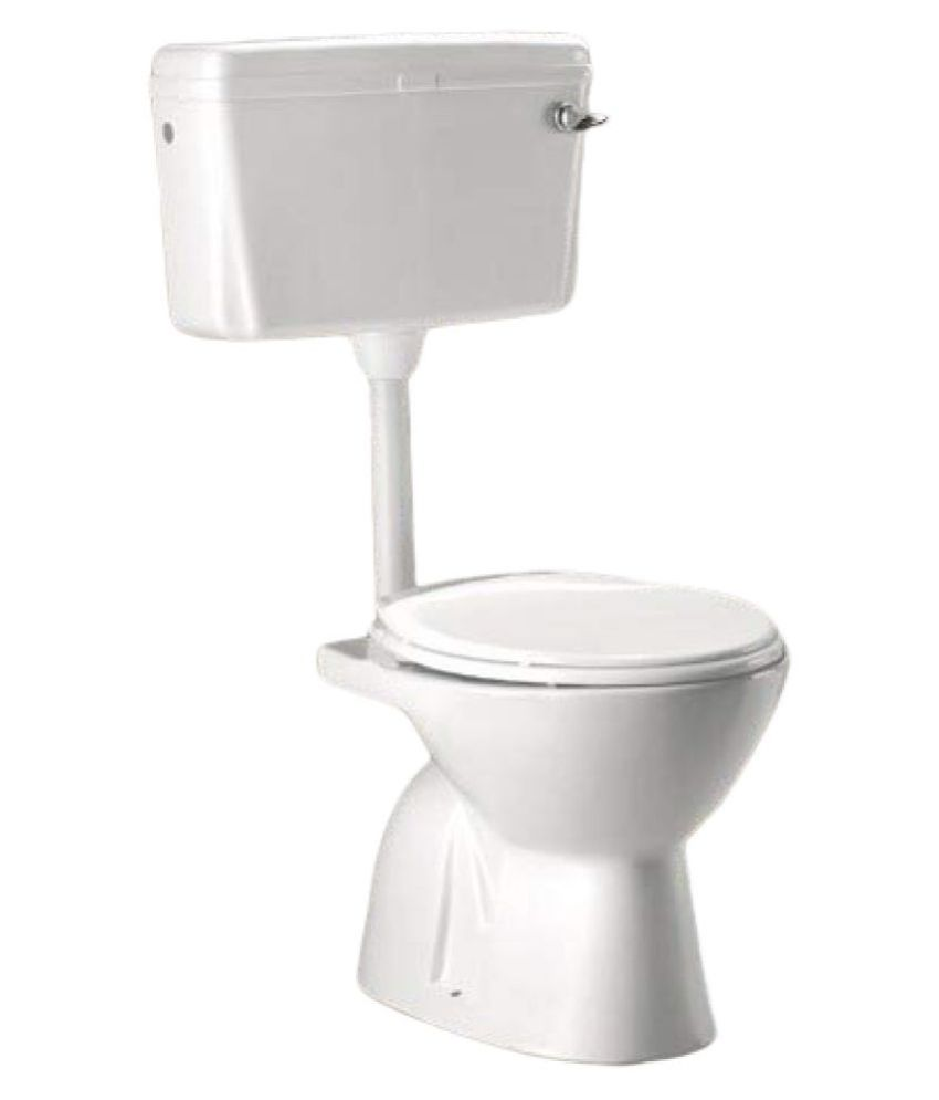 Buy Ceramic Ceramic Floor Mounted One Piece Water Closet ewc s trap ...