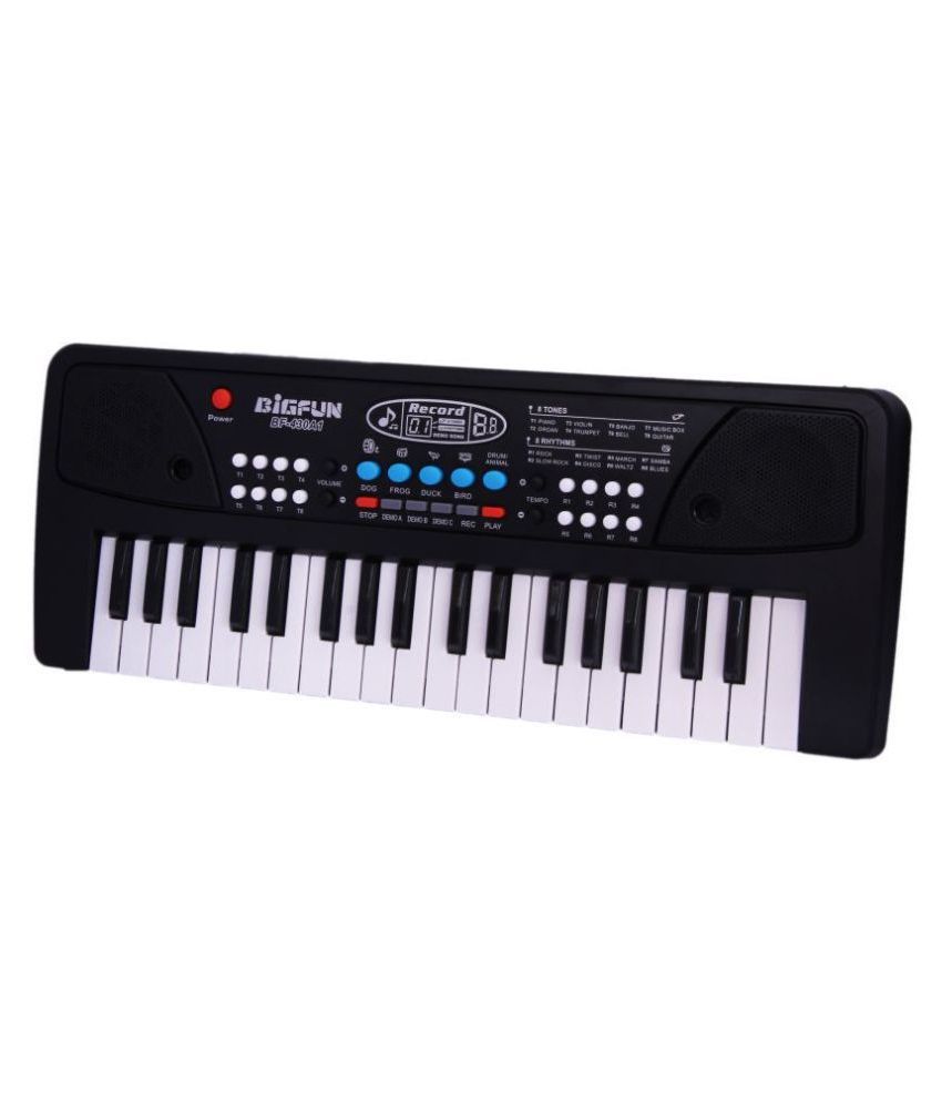 Adimac Bigfun Electronic 37 Keys Toy Keyboard Piano with Microphone ...