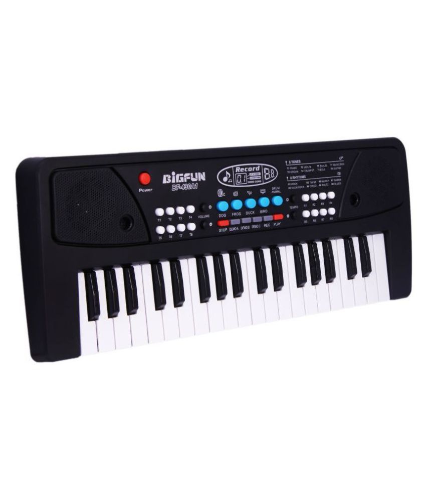 Adimac Bigfun Electronic 37 Keys Toy Keyboard Piano with Microphone