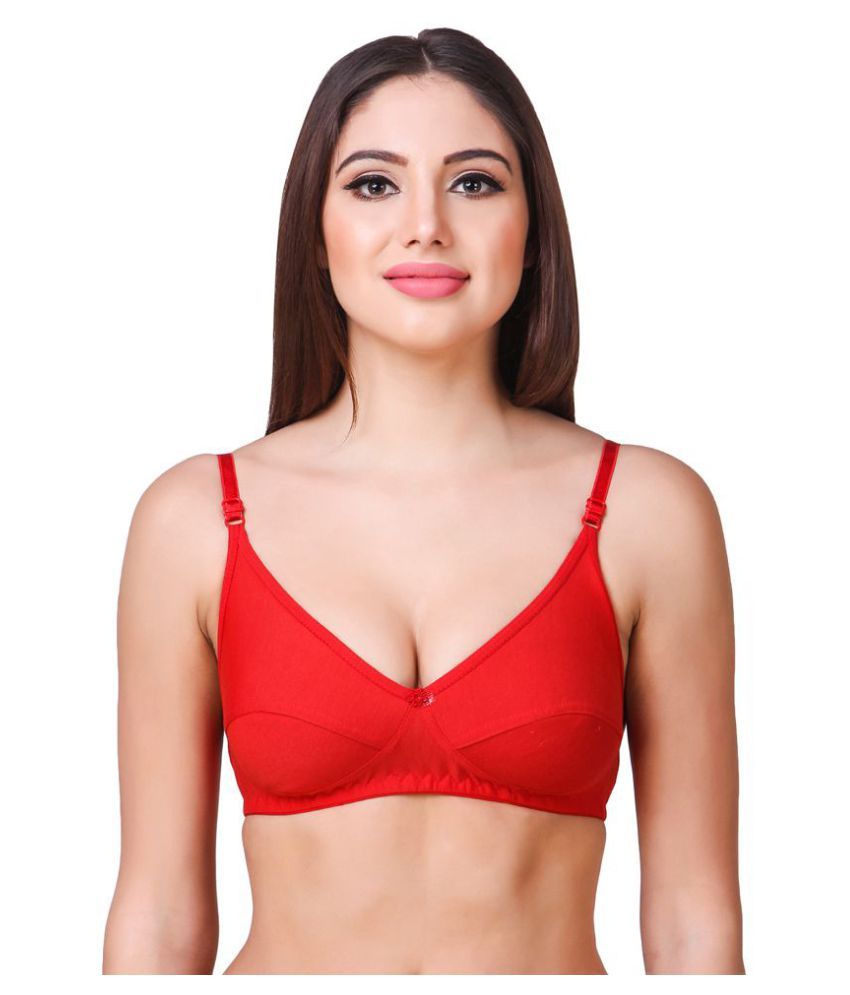 Buy In Beauty Cotton Push Up Bra Multi Color Online At Best Prices In India Snapdeal 4353