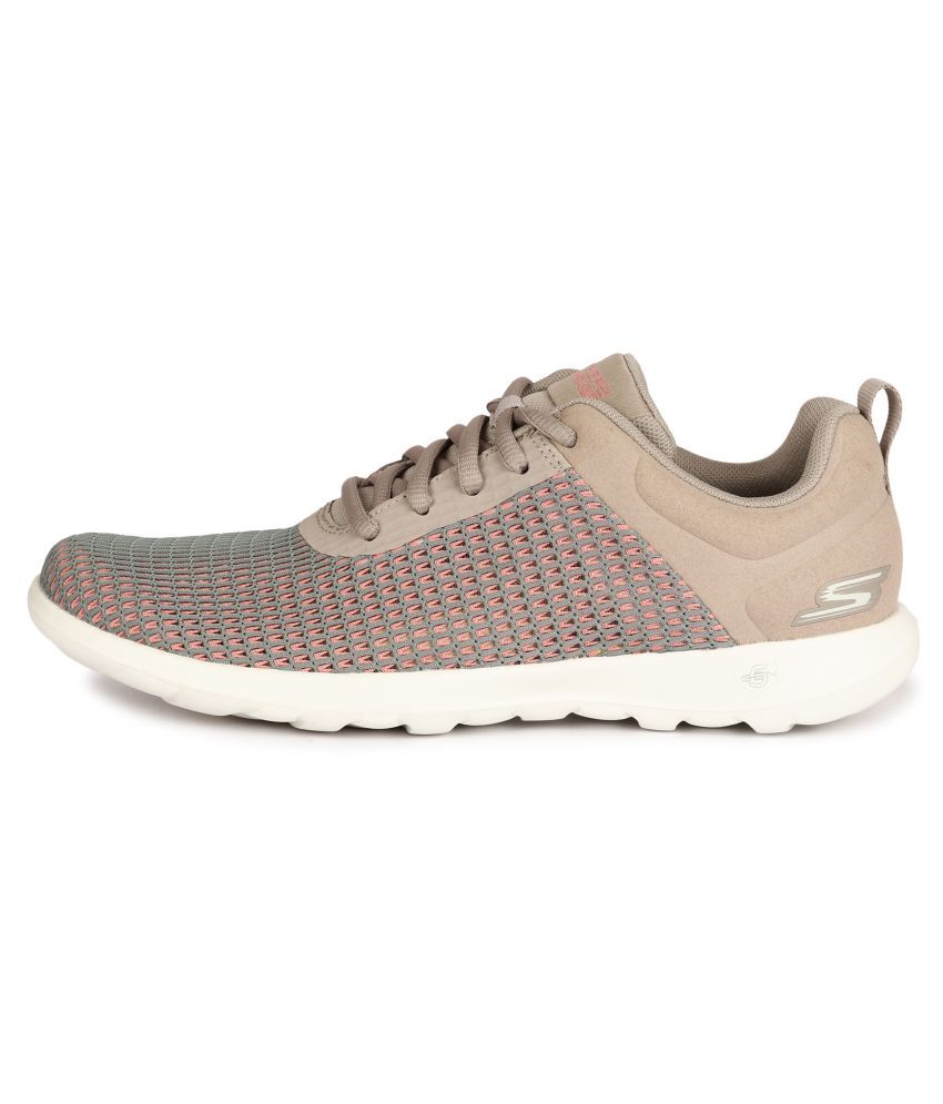 campus discovery beige running shoes