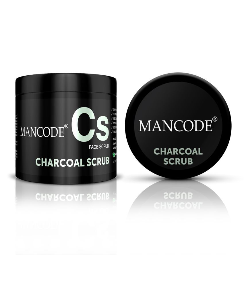 Mancode Charcoal Facial Scrub 100 g Buy Mancode Charcoal Facial Scrub