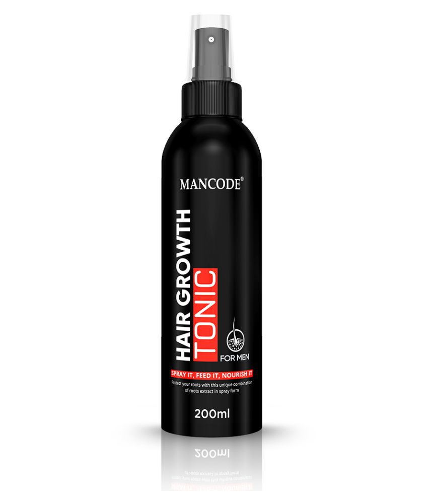 Mancode Hair Growth Tonic 200 Ml Stimulates Hair Growth & Revitalizes Natural Shine