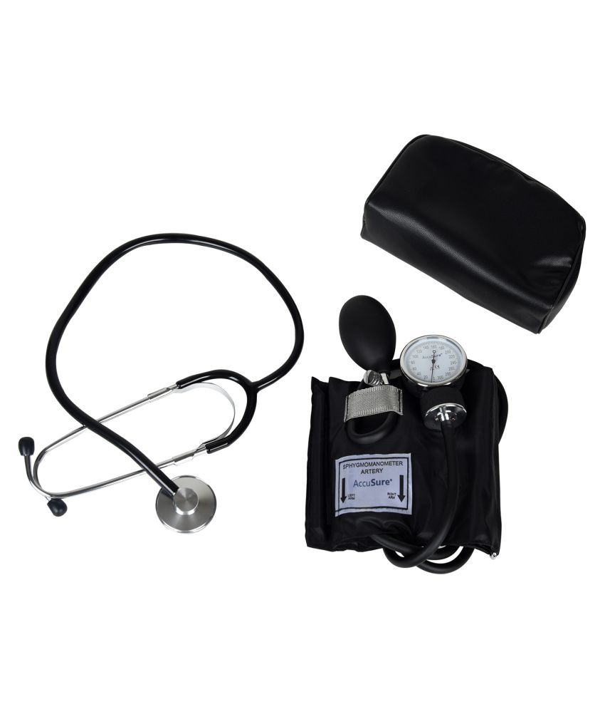     			Accusure Sphygmomanometer Stethoscope