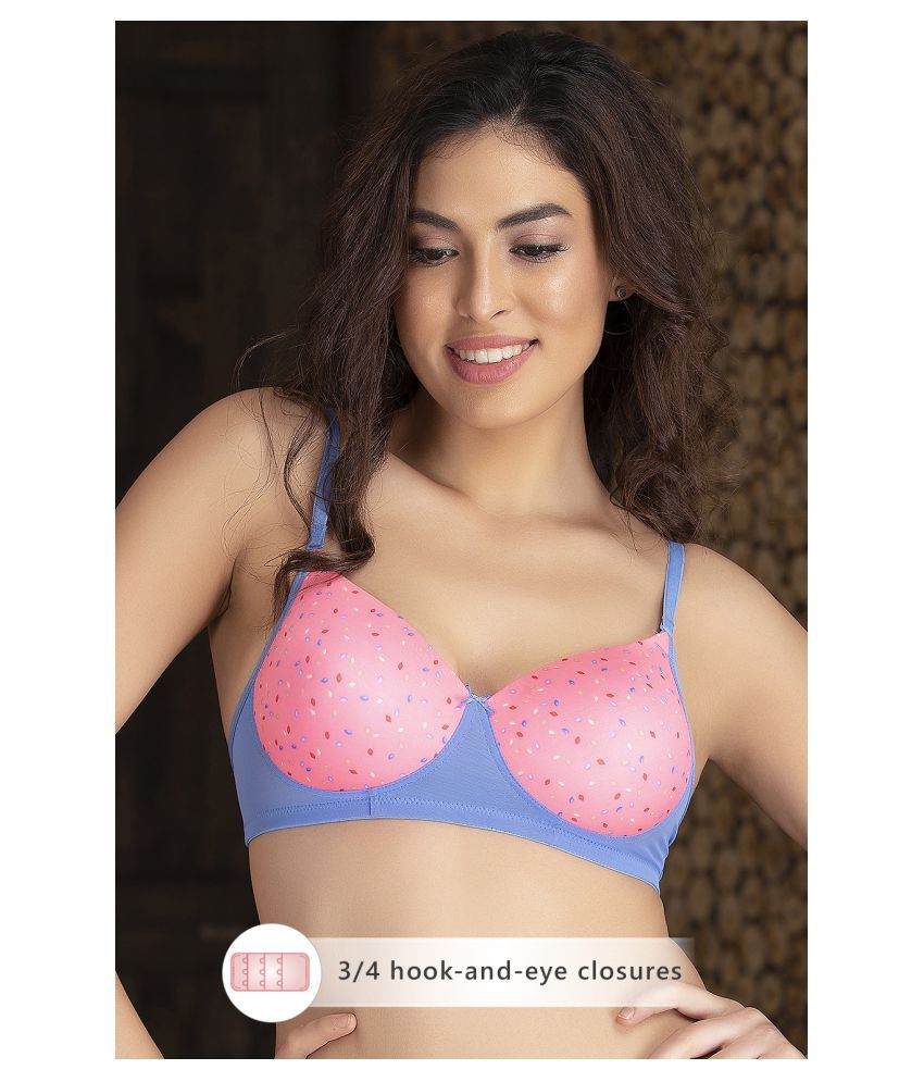     			Clovia Polyamide T-Shirt Bra - Pink