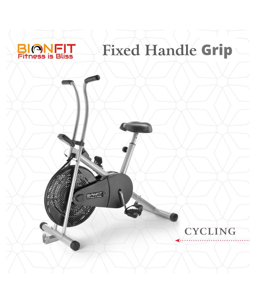 bionfit on01m indoor stationary air bike exercise cycle