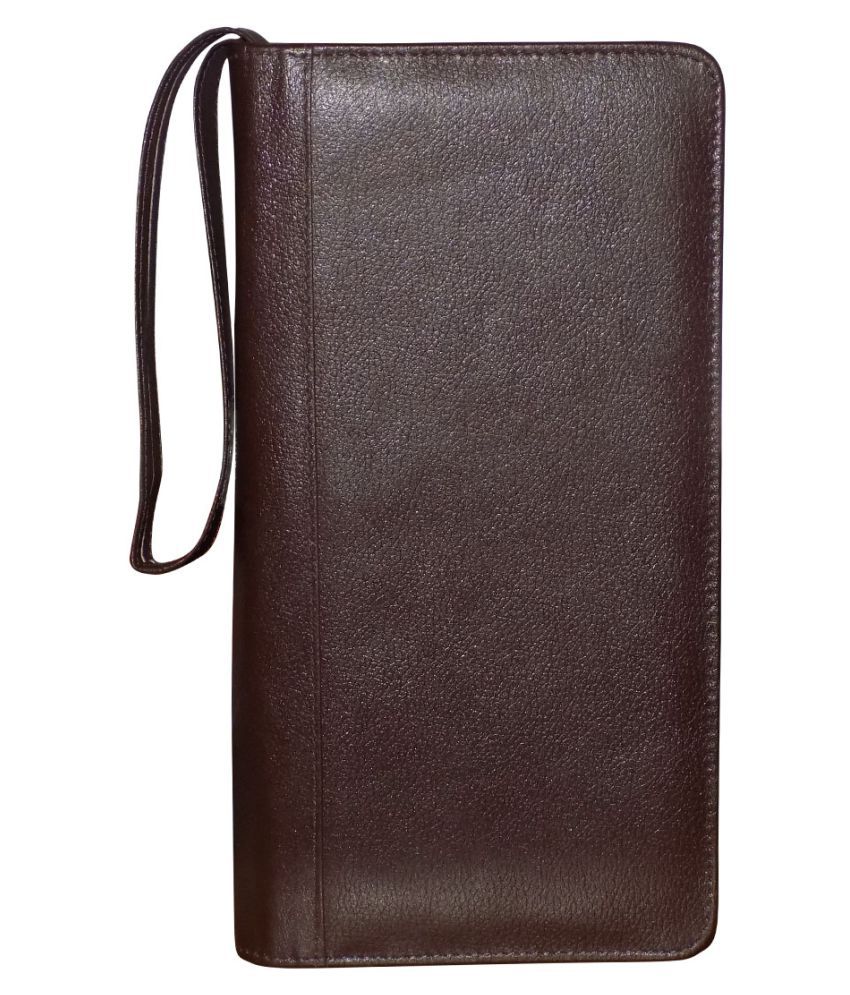     			Style 98 Stylish Leather Black Passport Holder
