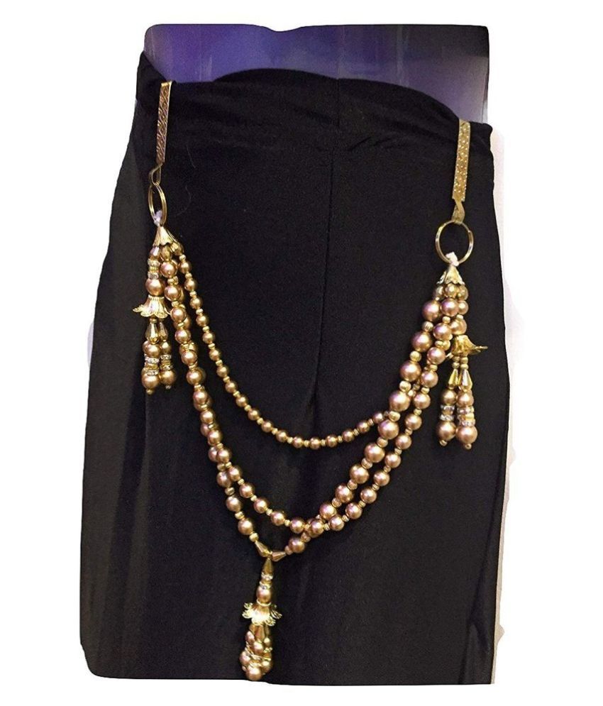 XLdreams Beautiful Gold Designer Lehenga/Saree Hangings/Tassel for