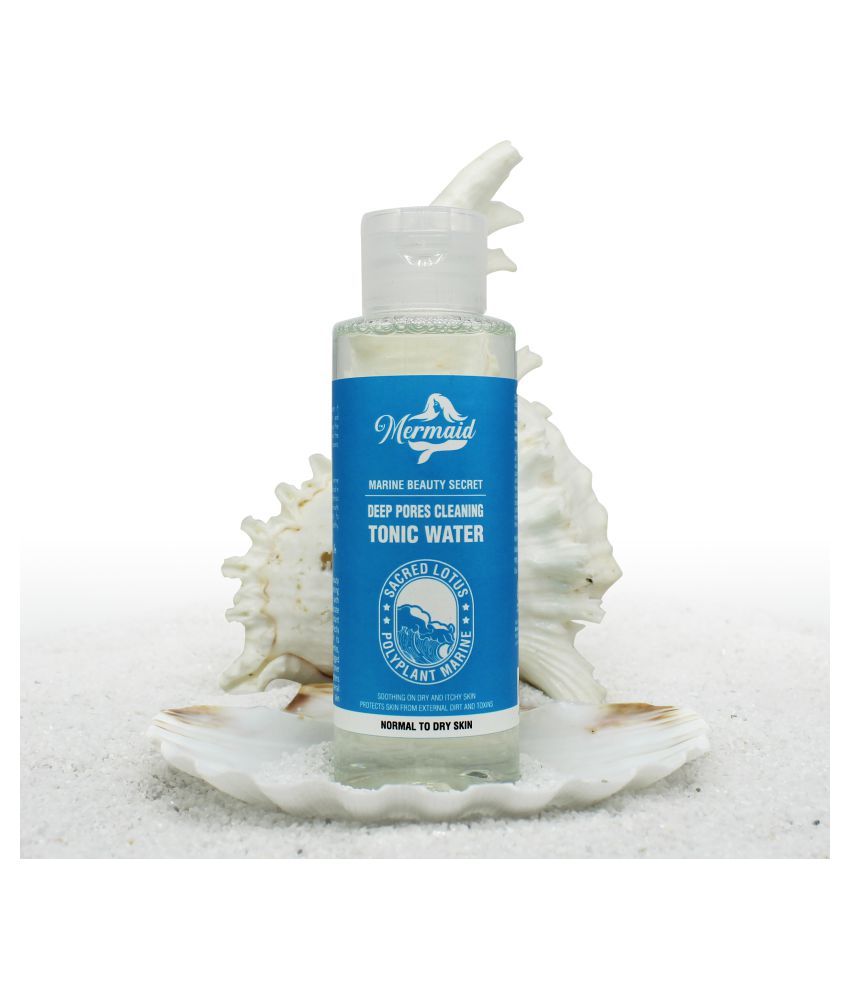 Mermaid Deep Pores Cleaning Tonic Water With Sacred Lotus & Polyplant