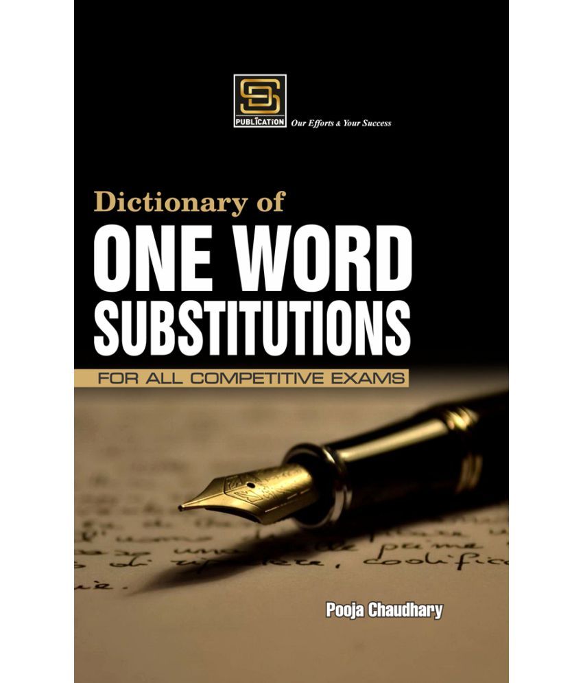 ONE WORD SUBSTITUTION Buy ONE WORD SUBSTITUTION Online At Low Price In 