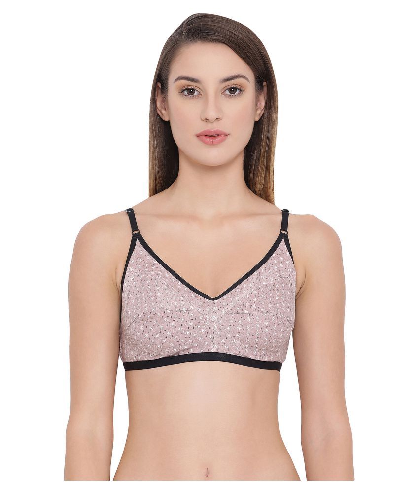     			Clovia Cotton Everyday Bra - Beige