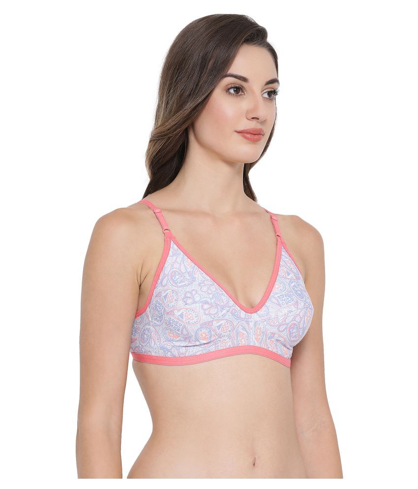 Buy Clovia Cotton Everyday Bra White Online at Best Prices in India