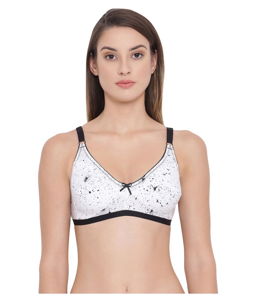     			Clovia Cotton Everyday Bra - White