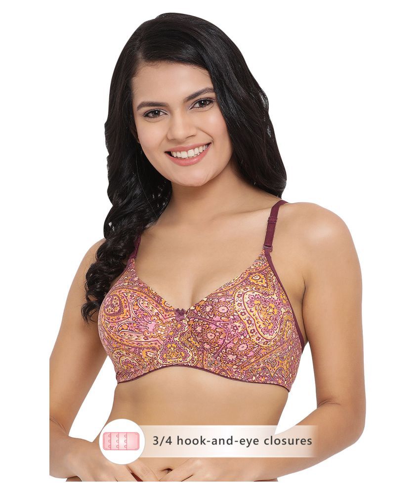     			Clovia Polyamide T-shirt Bra - Purple