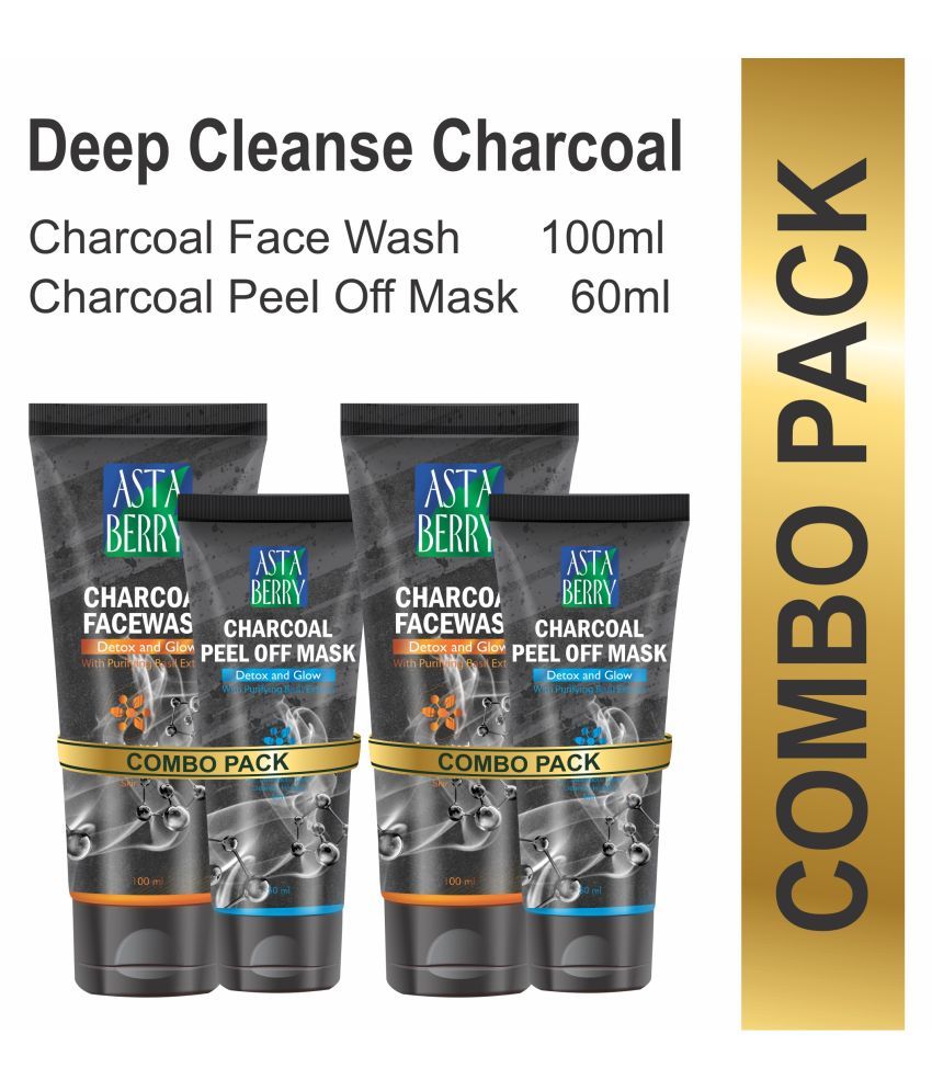 astaberry charcoal face wash