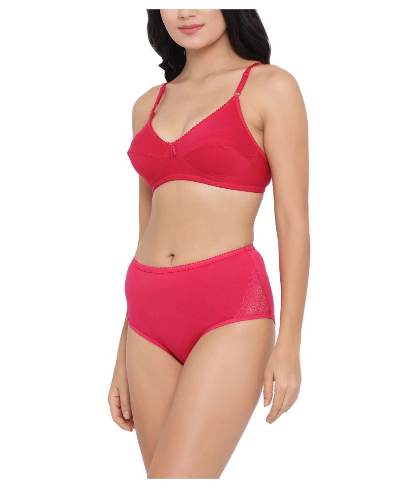 Buy Clovia Cotton Bra and Panty Set Online at Best Prices in India