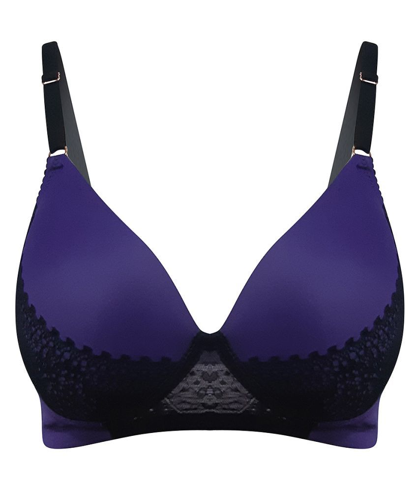     			Clovia Polyamide Everyday Bra - Purple