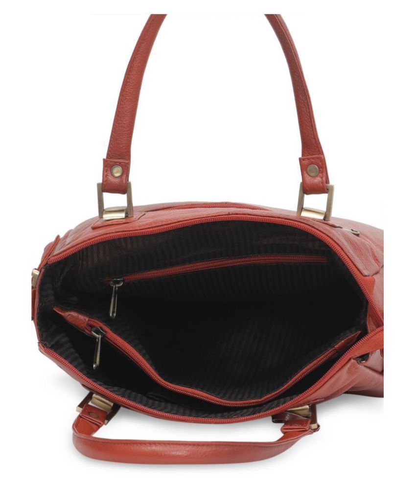 GENWAYNE Tan Pure Leather Sling Bag Buy GENWAYNE Tan Pure Leather