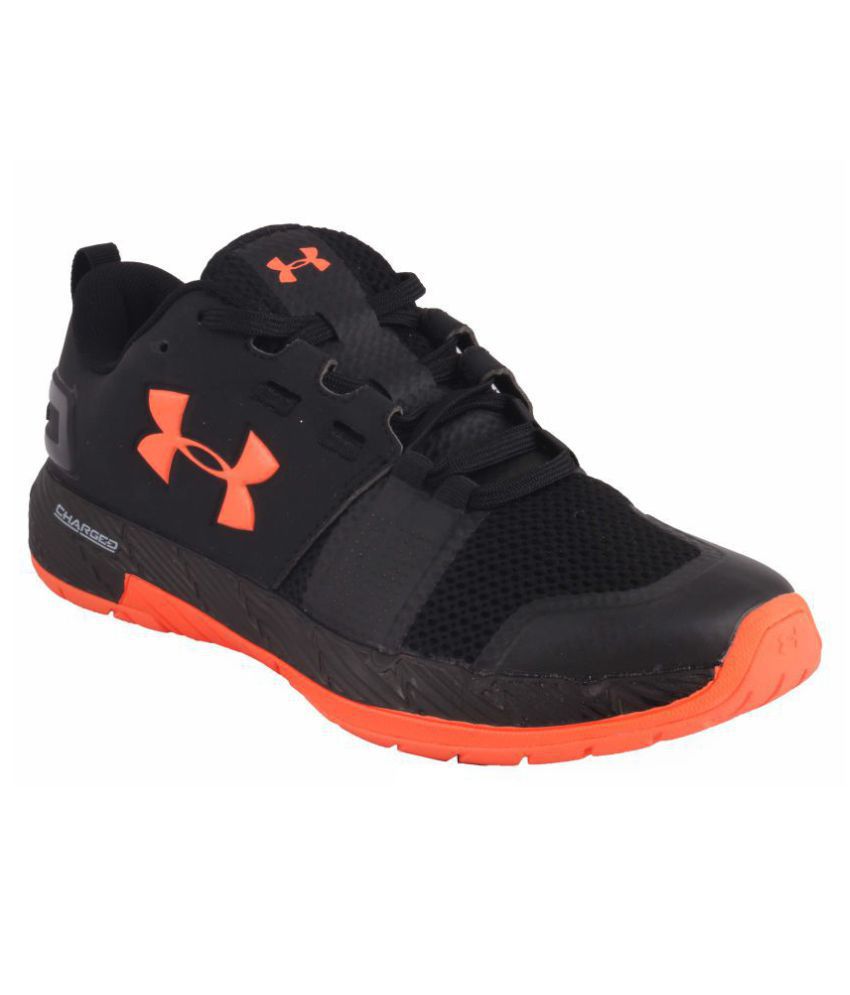 Under Armour Charged Black Running Shoes - Buy Under Armour Charged ...