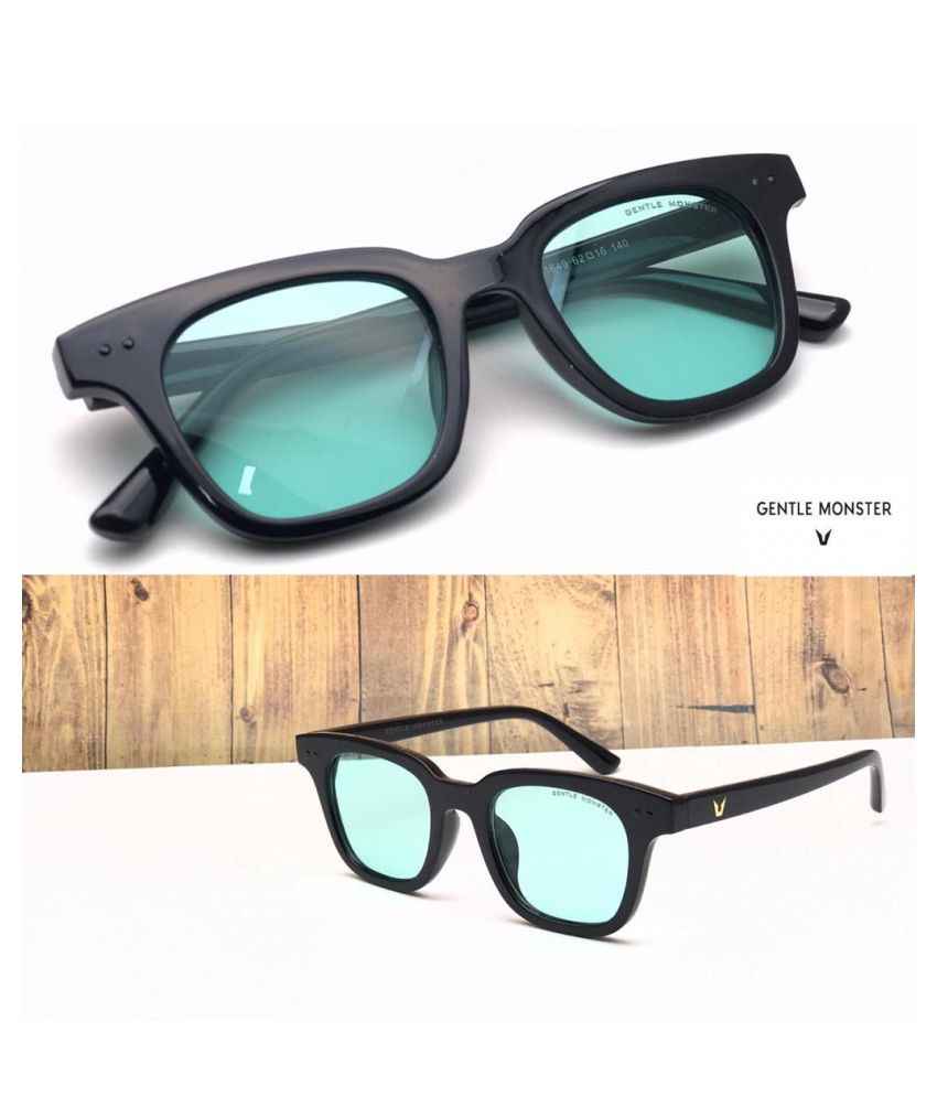 RESIST - Green Wayfarer Sunglasses ( Gentle Monster ) - Buy RESIST ...