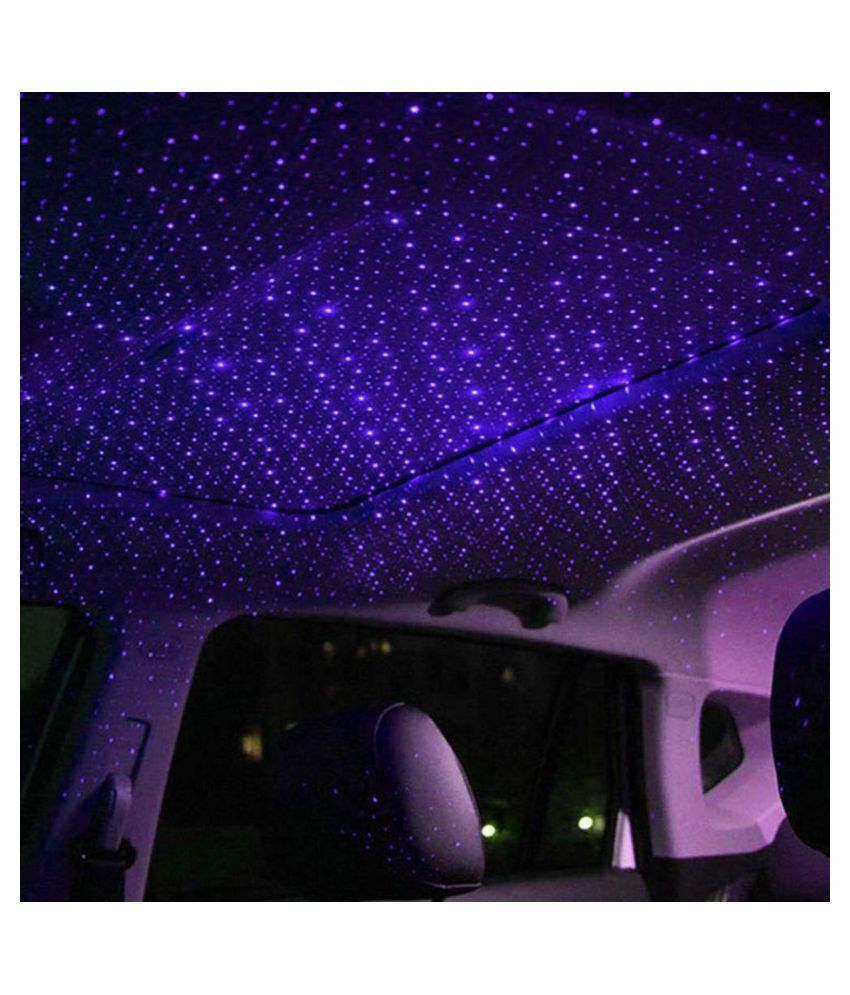Portable Adjustable Flexible Interior Romantic Atmosphere Show for Cars,Bedrooms,Parties,etc（Red） Car Roof Star Night Light,LEDCARE USB Night Light Star Projector 