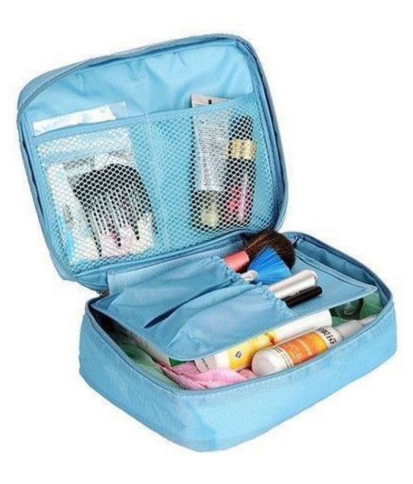     			gpsales Multi Color Pouch Cosmetic Makeup Toiletry Bag
