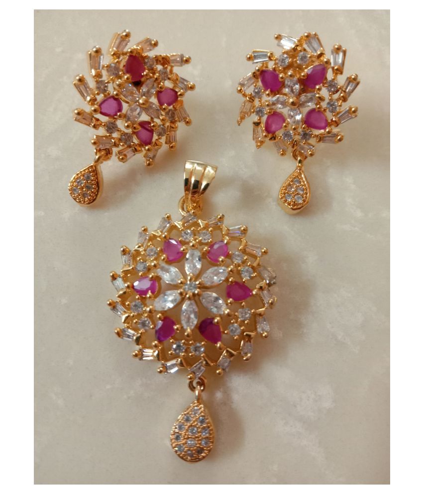 snapdeal pendant set