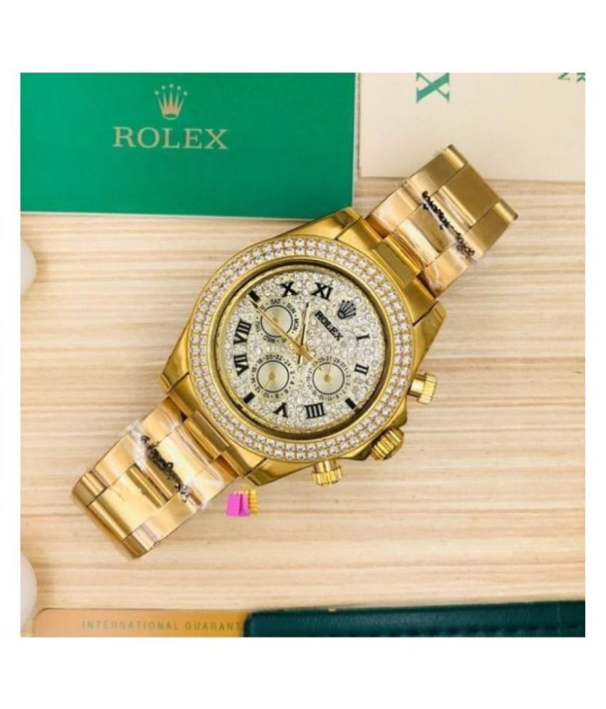 rolex zoom diamond watch price