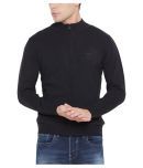 Duke Black Round Neck Sweater