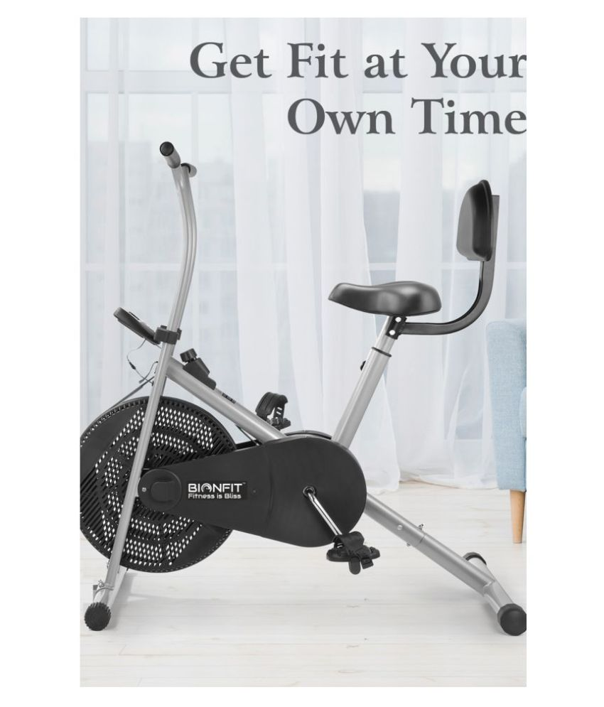 bionfit on01m indoor stationary air bike exercise cycle