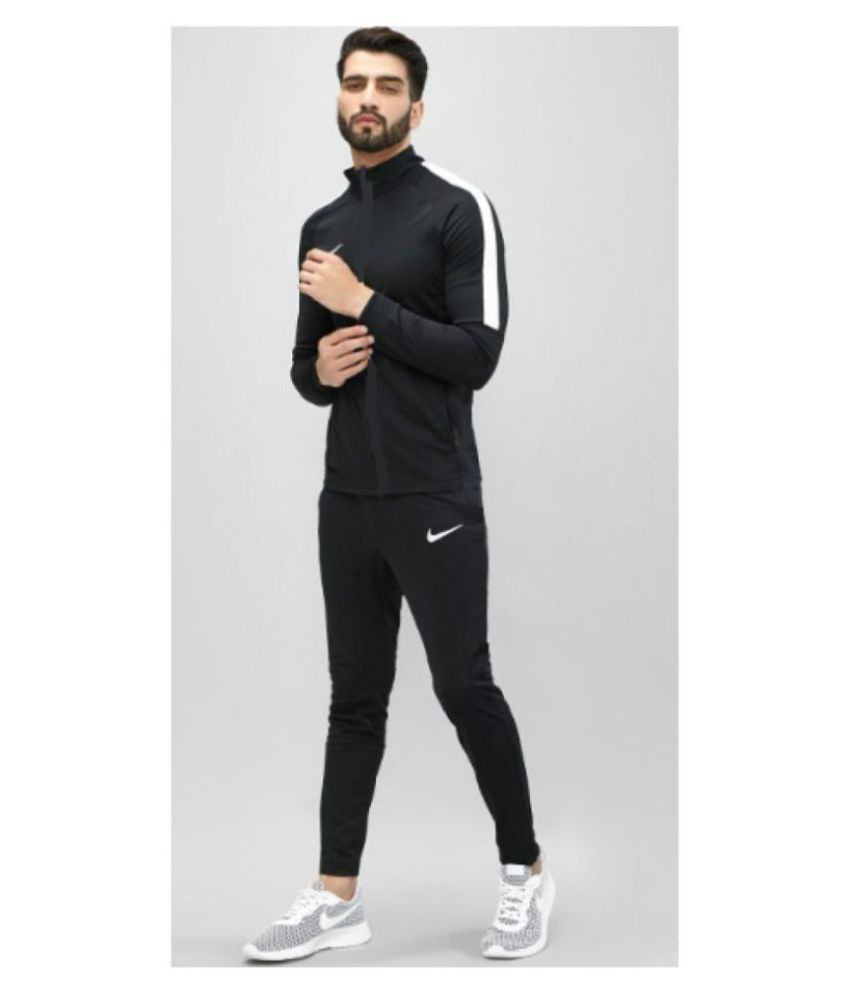 Nike Sportswear Men Black Solid TRACK 