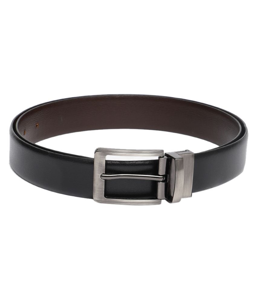 Boxer Black Leather Formal Belt: Buy Online at Low Price in India ...