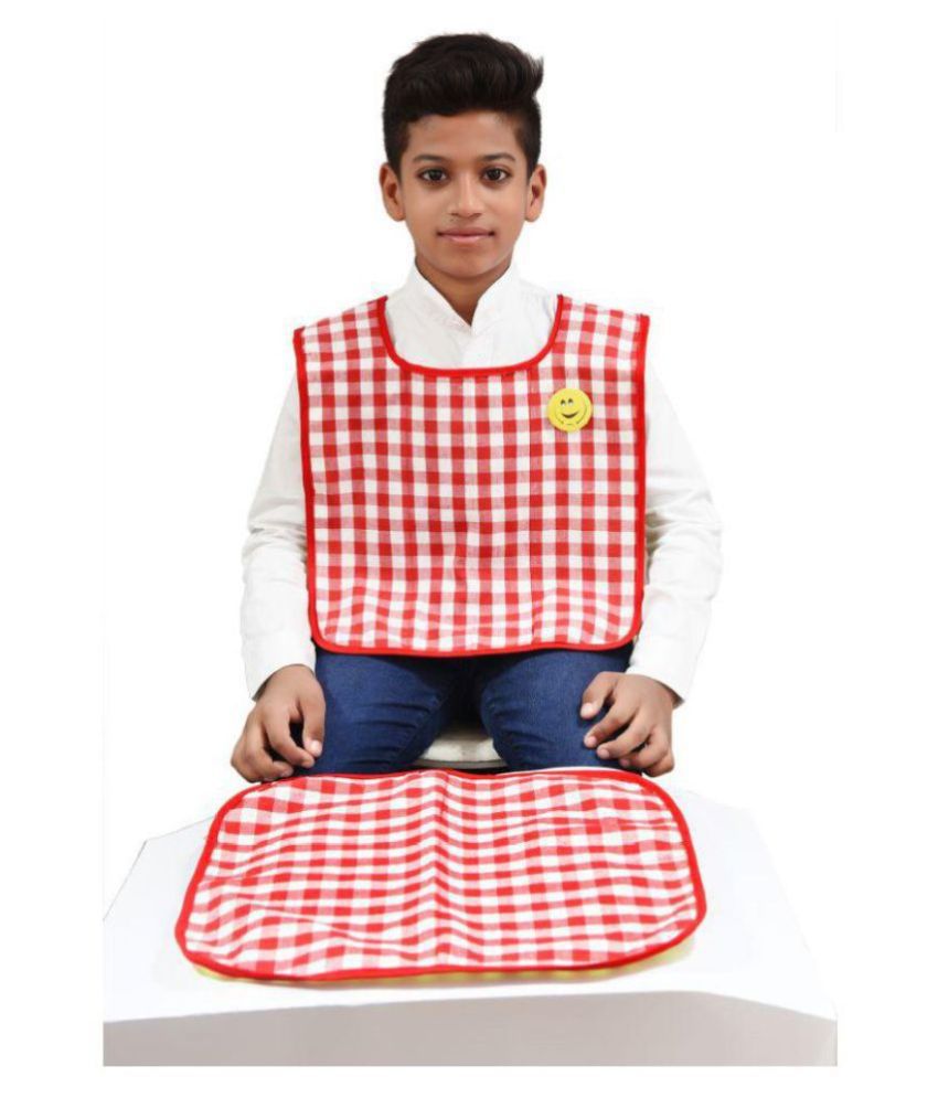     			Switchon - Red Half Apron (Pack of 1)