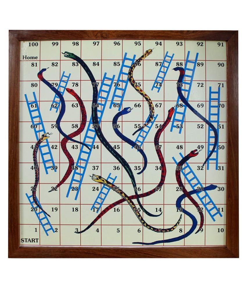 The Mind Challenge Magnetic Snakes and Ladders Travel Board Game Handmade  Wooden Classic Snake and Ladder Set Strategy Fun Game - Buy The Mind  Challenge Magnetic Snakes and Ladders Travel Board Game