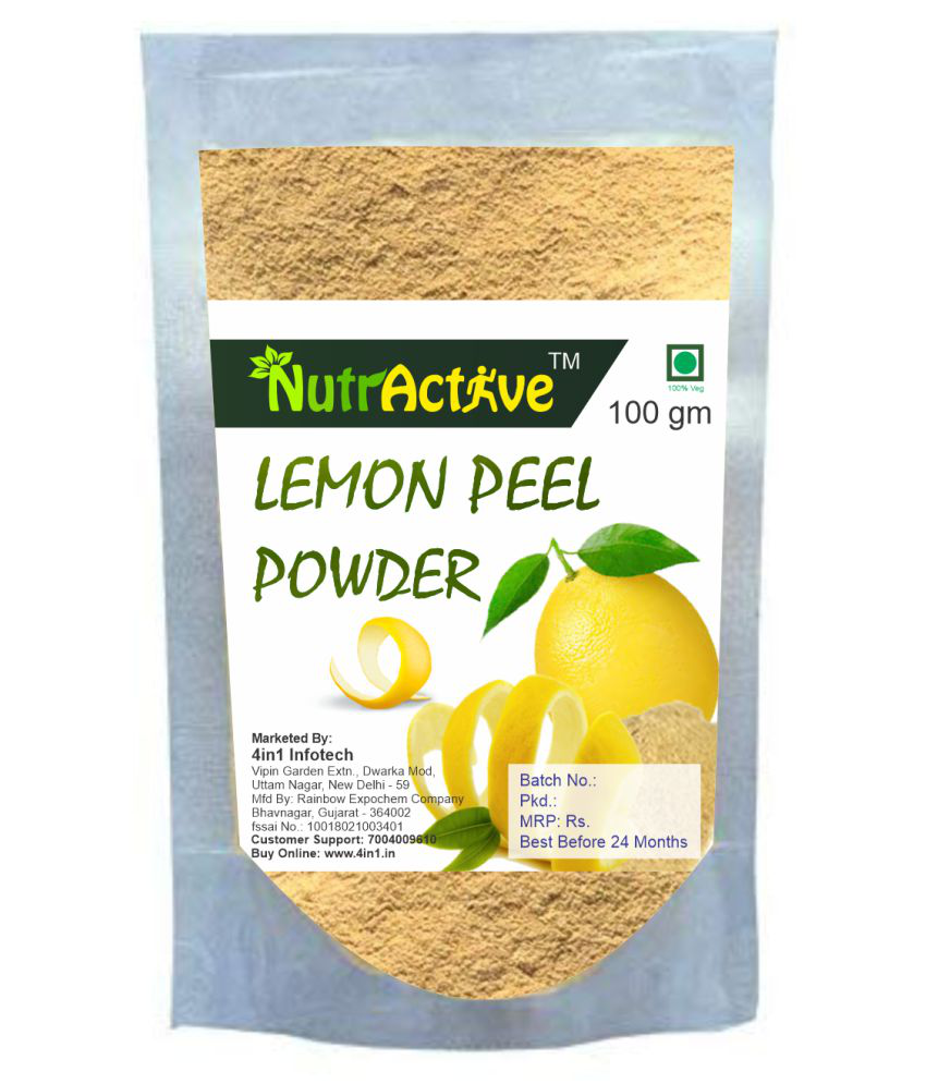NutrActive Lemon Peel Powder 100 gm