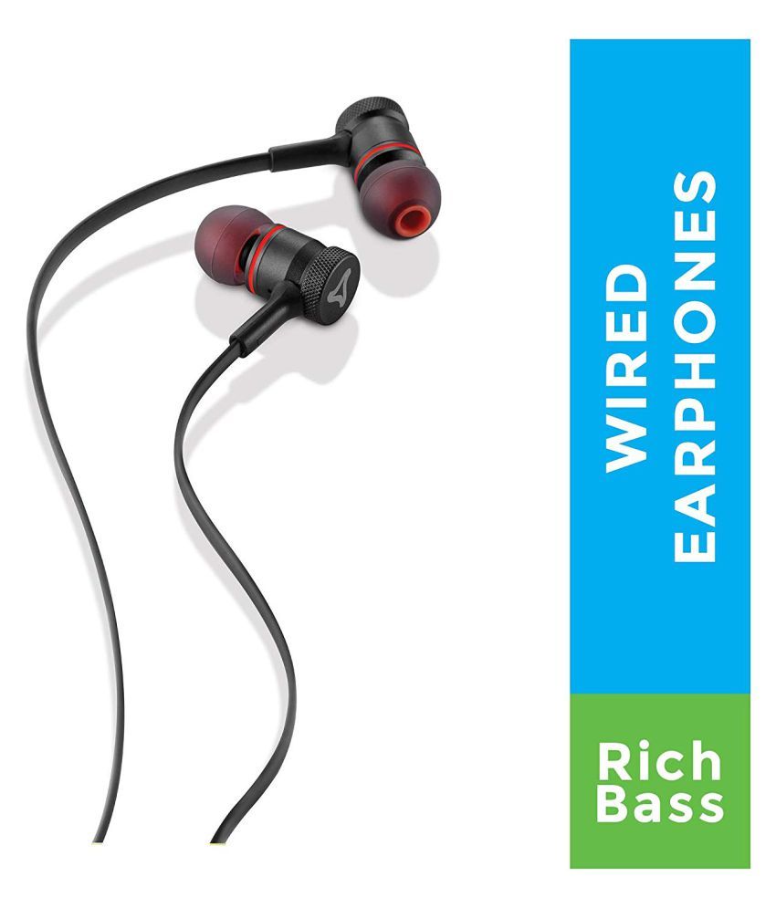 syska wired earphone