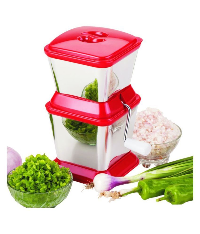 Shreegokul Stainless Steel Onion Cutter Vegetables and Dry Fruit Cutter