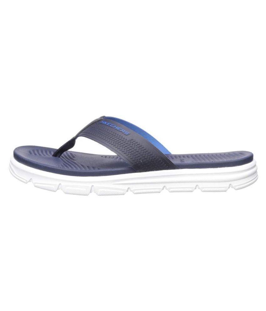Skechers Blue Thong Flip Flop Price in India- Buy Skechers Blue Thong Flip Flop Online at Snapdeal
