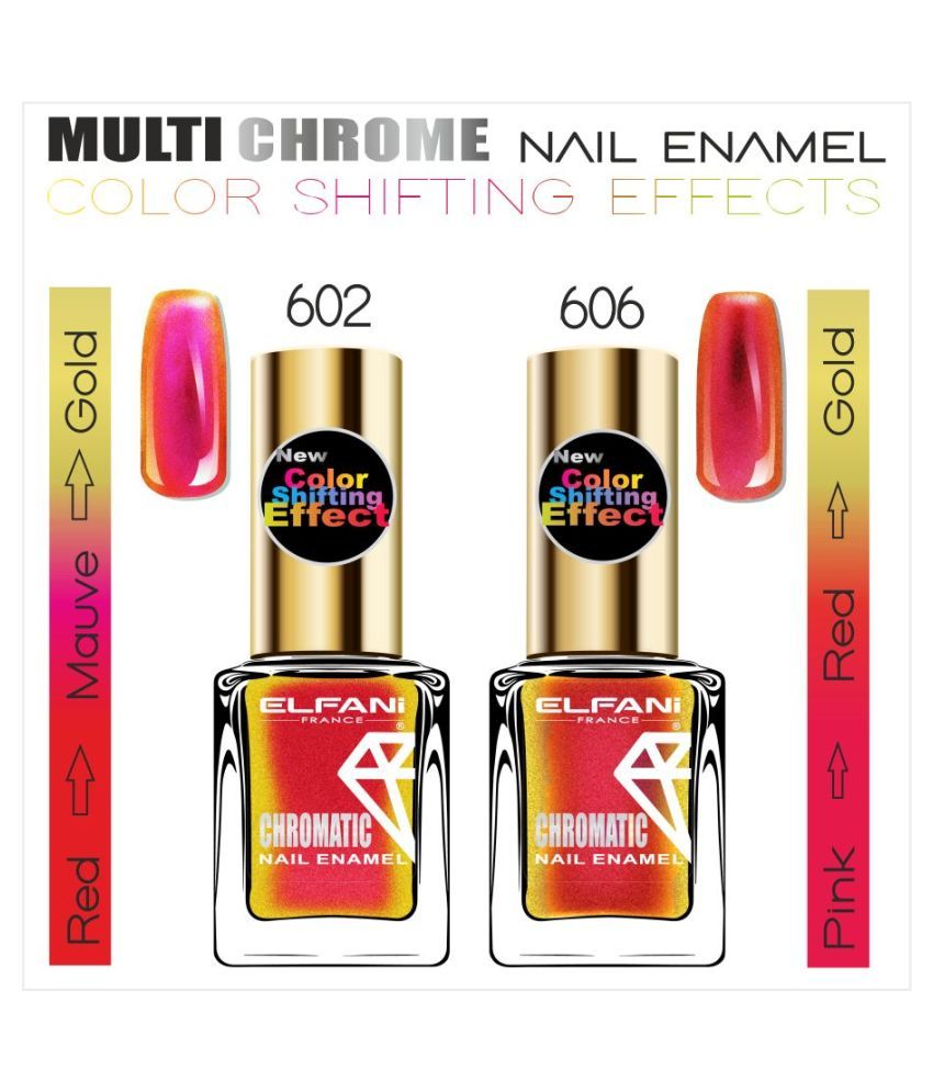     			Elfani Nail Polish Multi Shimmer 18 mL