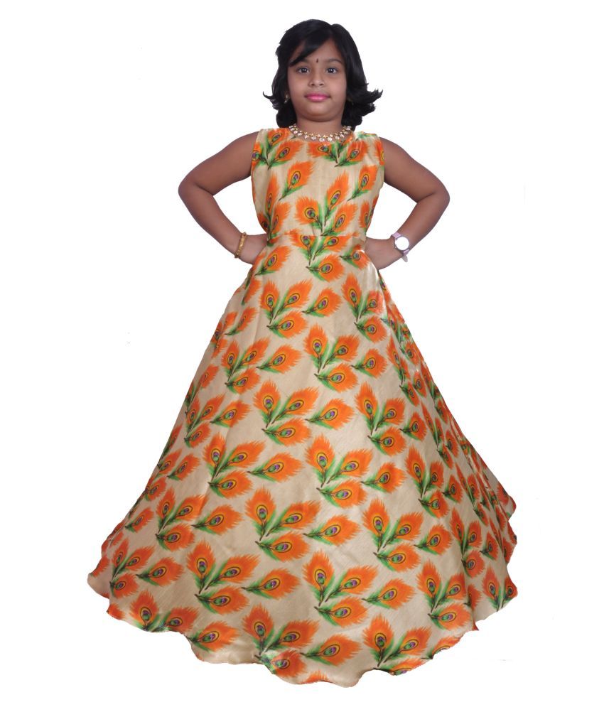 14 years girl long frock