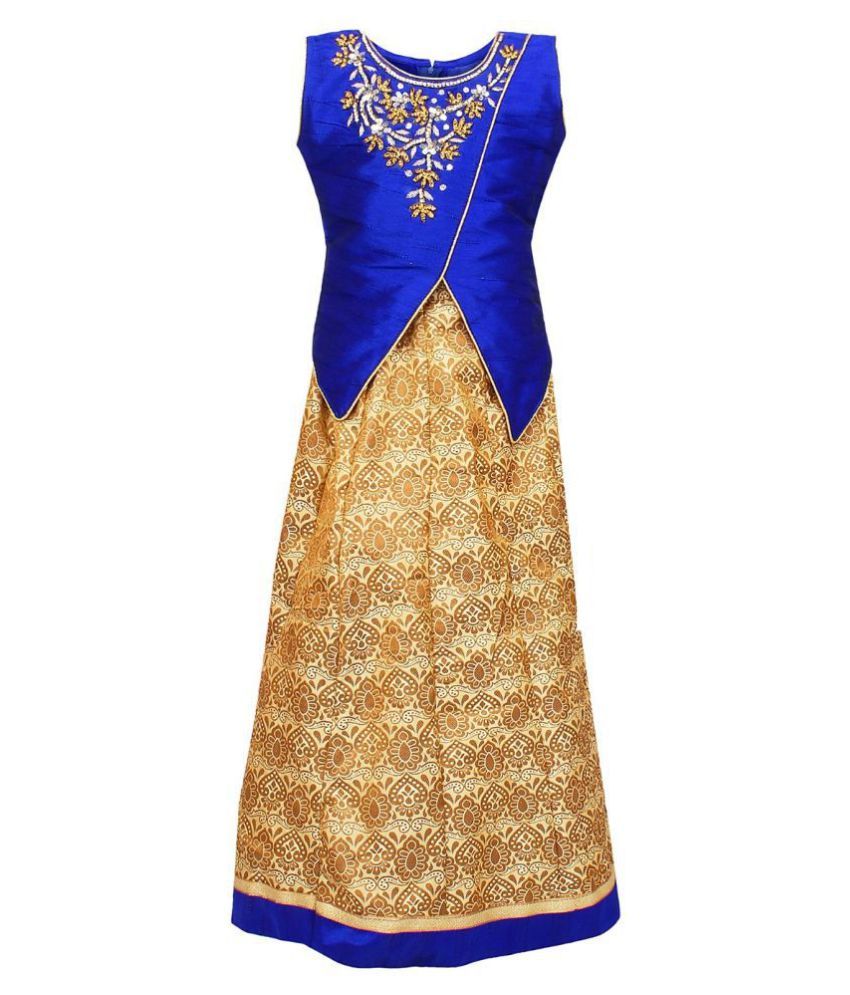     			Arshia Fashions Girls Embroidered Lehenga Choli